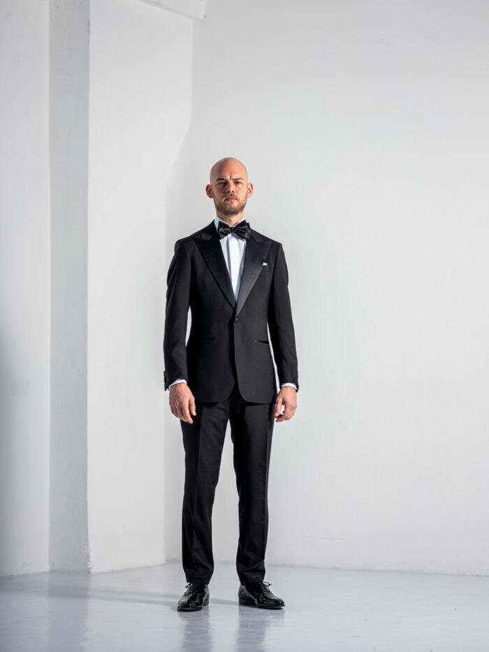 Black tuxedo Black tie