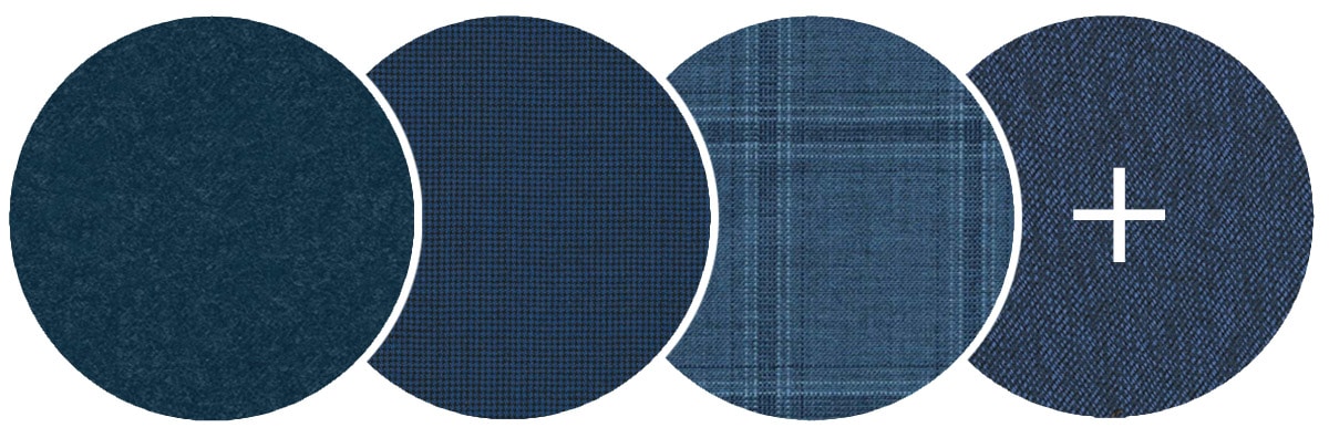 blauwe stof voor trouwpak blauwe stoffen pak op maat