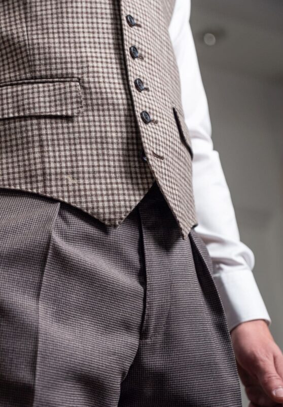 Lora waistcoat detail