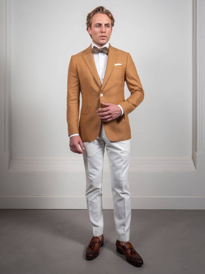 Ochre Wedding Suit