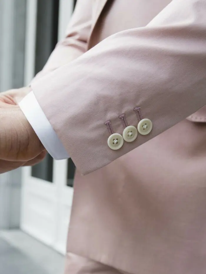 pastel roze blazer