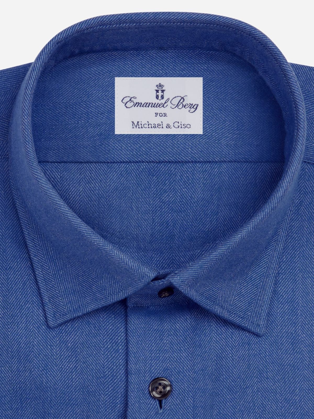 custom cobal blue shirt