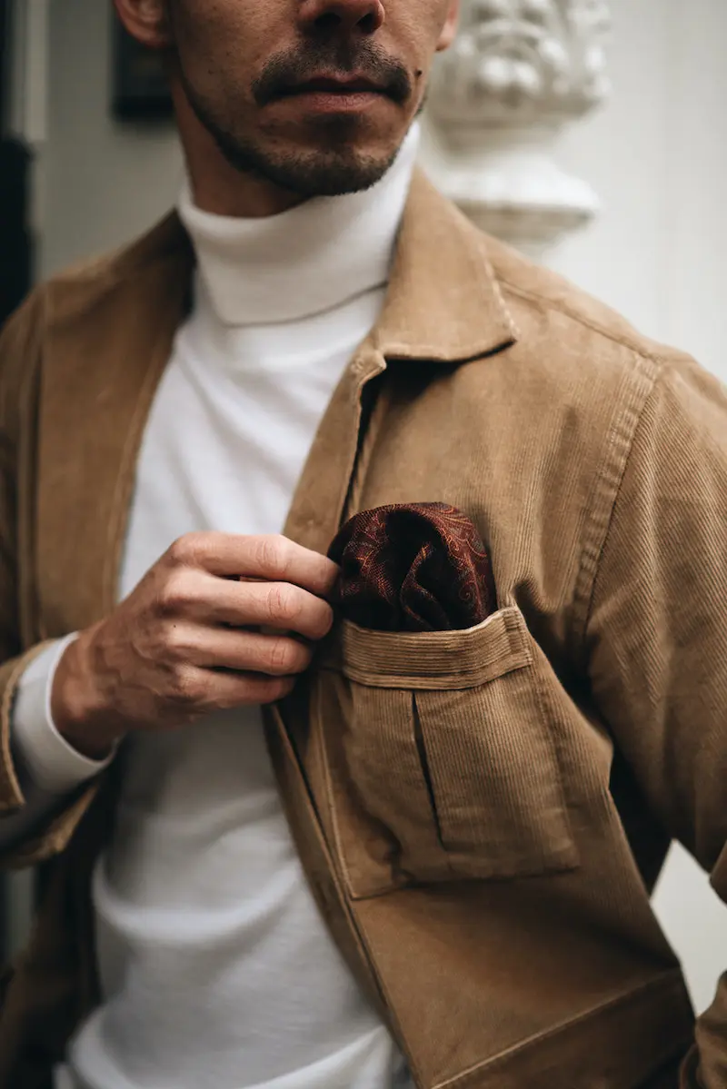 Het overshirt detail