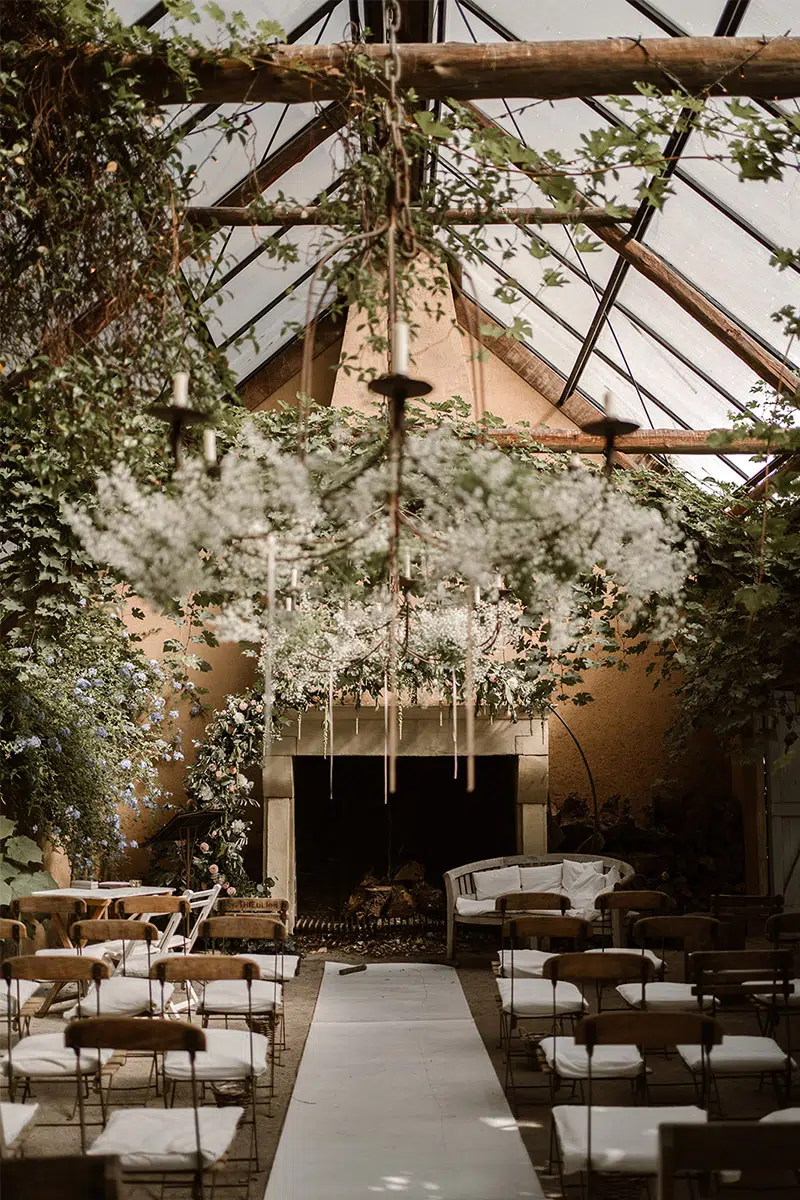 trouwlocatie bloemen tuin garden romantisch venue ceremonie | Michael & Giso