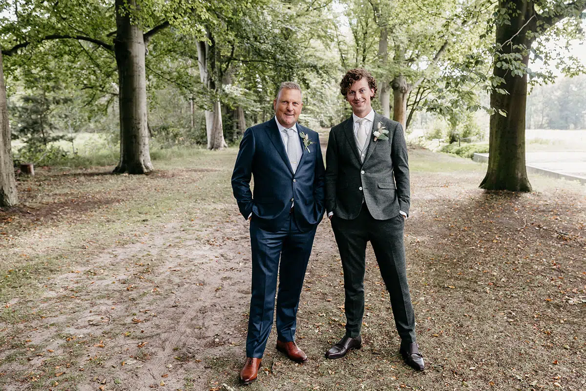 groom maatpak best man vader outfit inspiratie | Michael & Giso