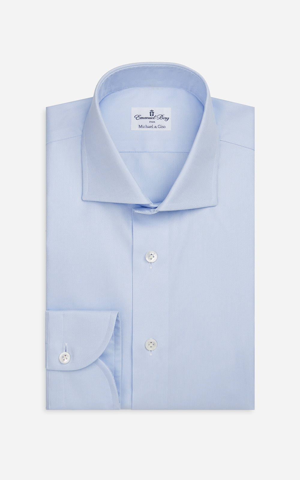 blauw overhemd business box blauw overhemd business | Michael & Giso