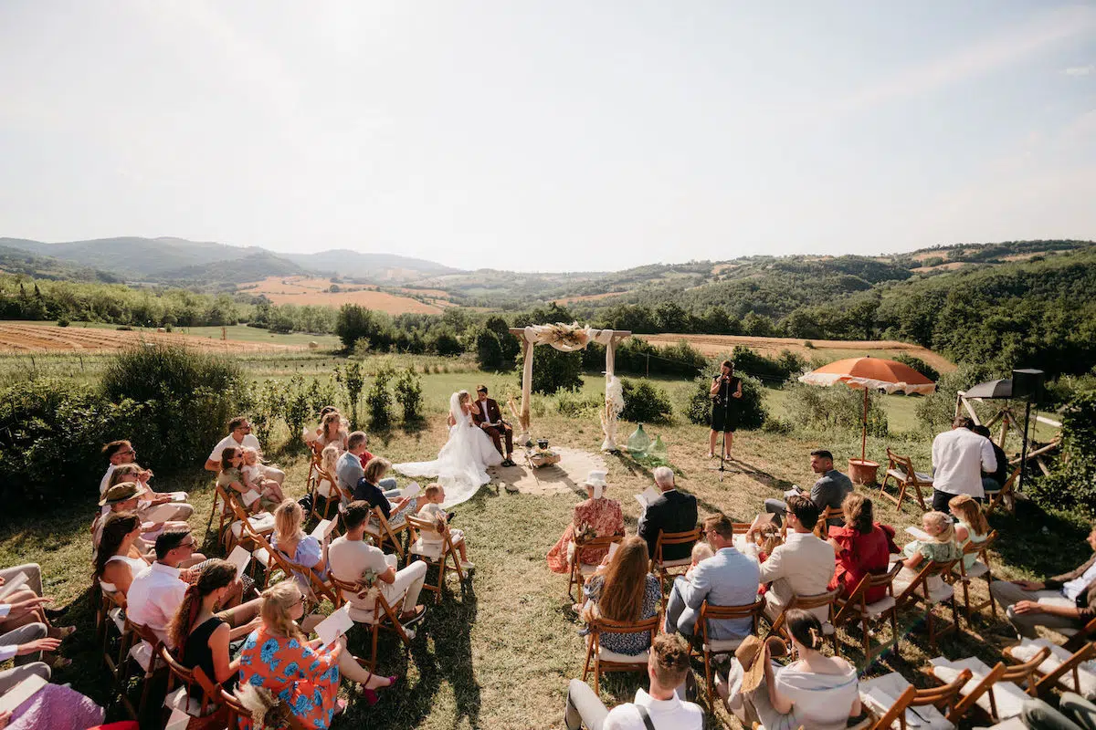 ceremonie jawoord italie buitenland bruiloft | Michael & Giso