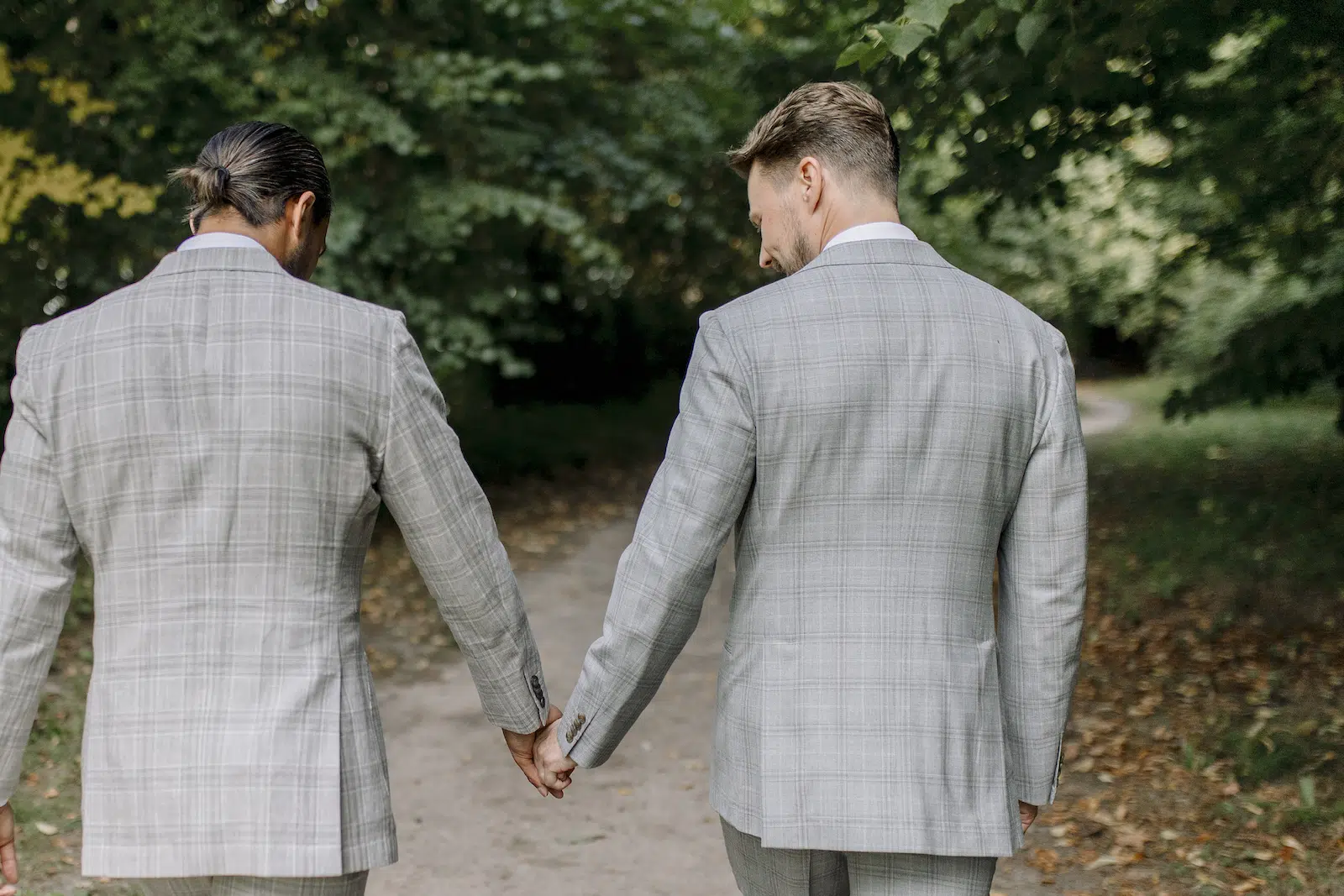 man man huwelijk gay wedding trouwpak | Michael & Giso