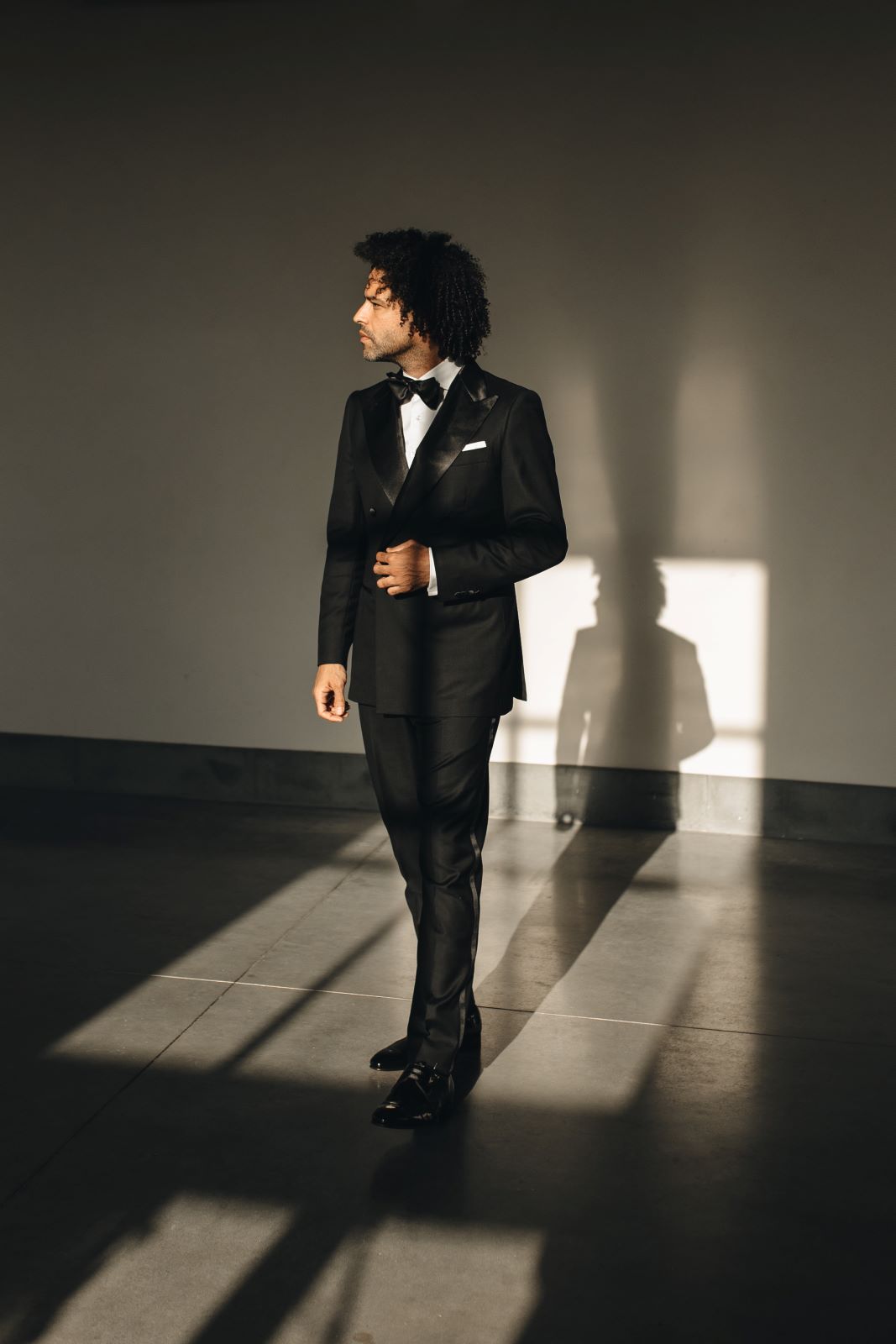 smoking tuxedo trouwpak winter classy | Michael & Giso