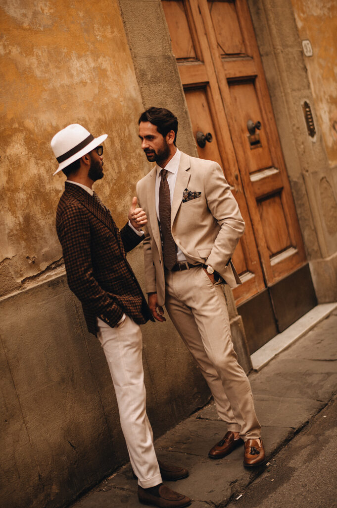 Pitti Uomo 104 Guiseppe La Spina and The Classic District | Michael & Giso