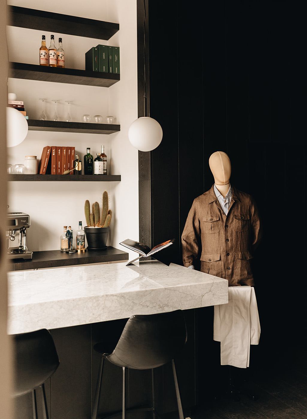 Interieur boutique Michael Giso in Amsterdam | Michael & Giso