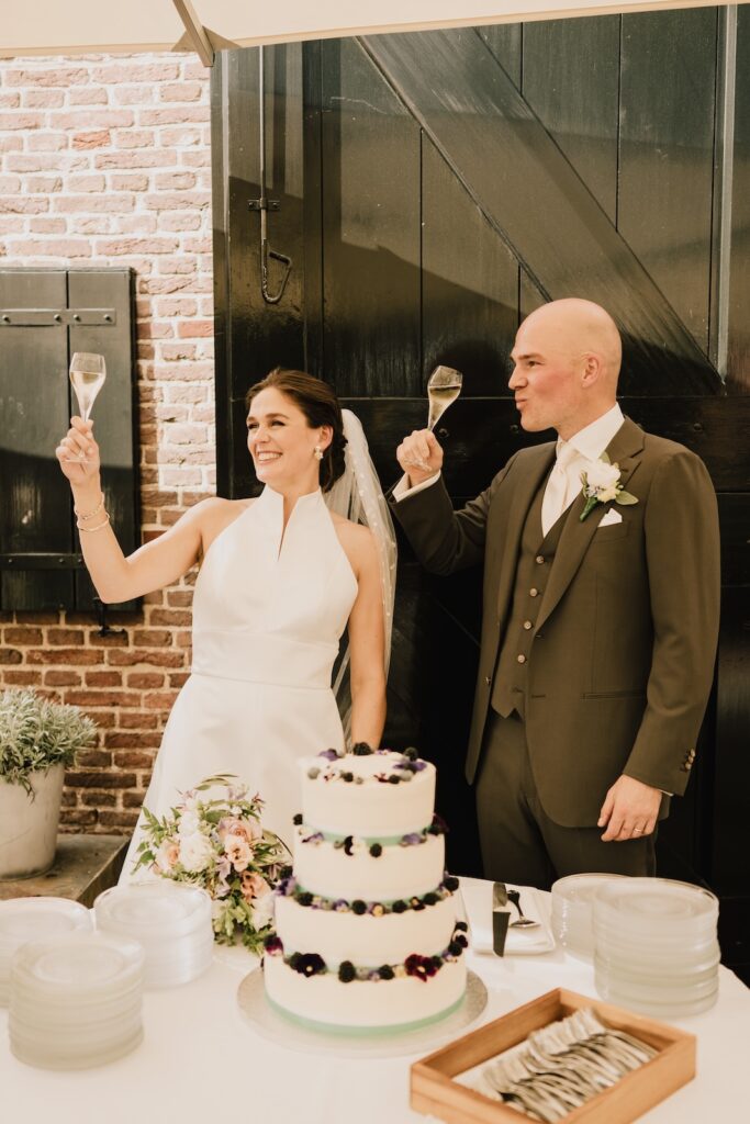 proosten speech champagne toast | Michael & Giso