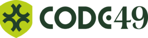 Code49 2023 logo compleet bm felgroen txt donkergroen | Michael & Giso